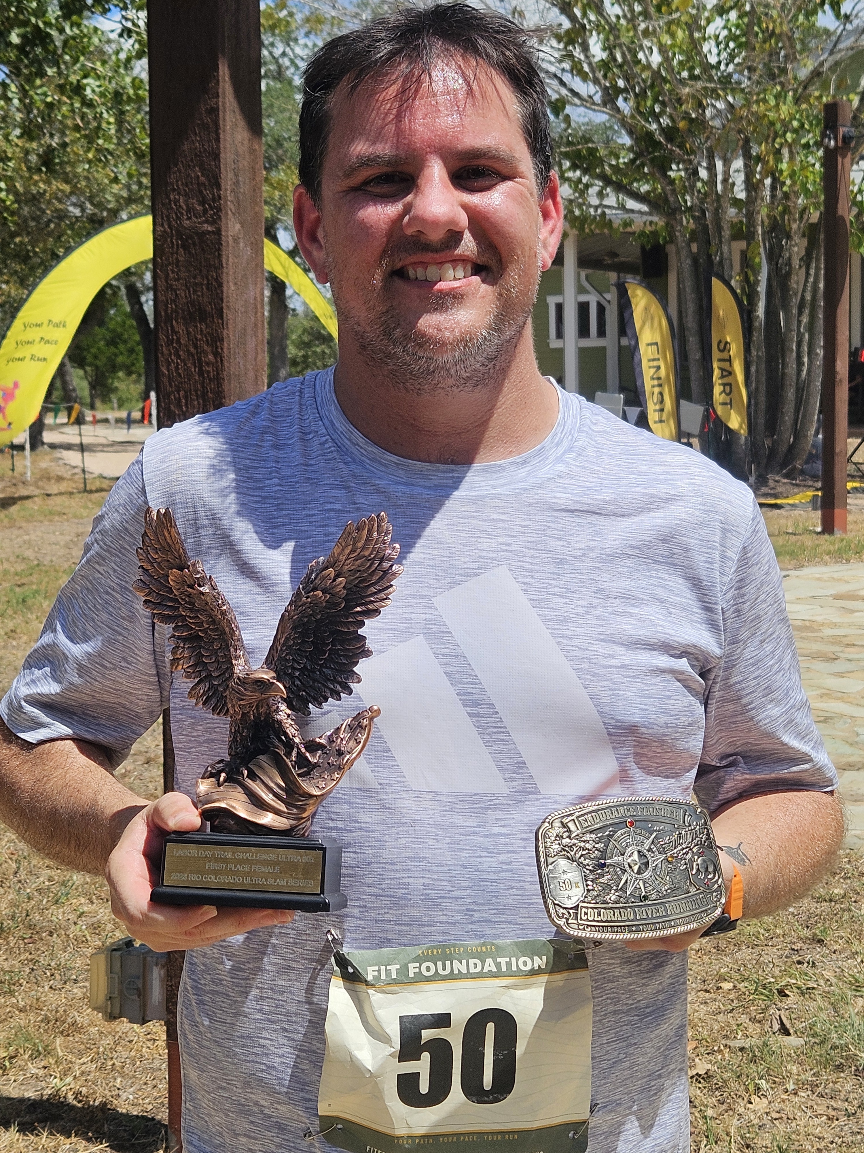 Eagle trophy, Labor Day Trail Challenge