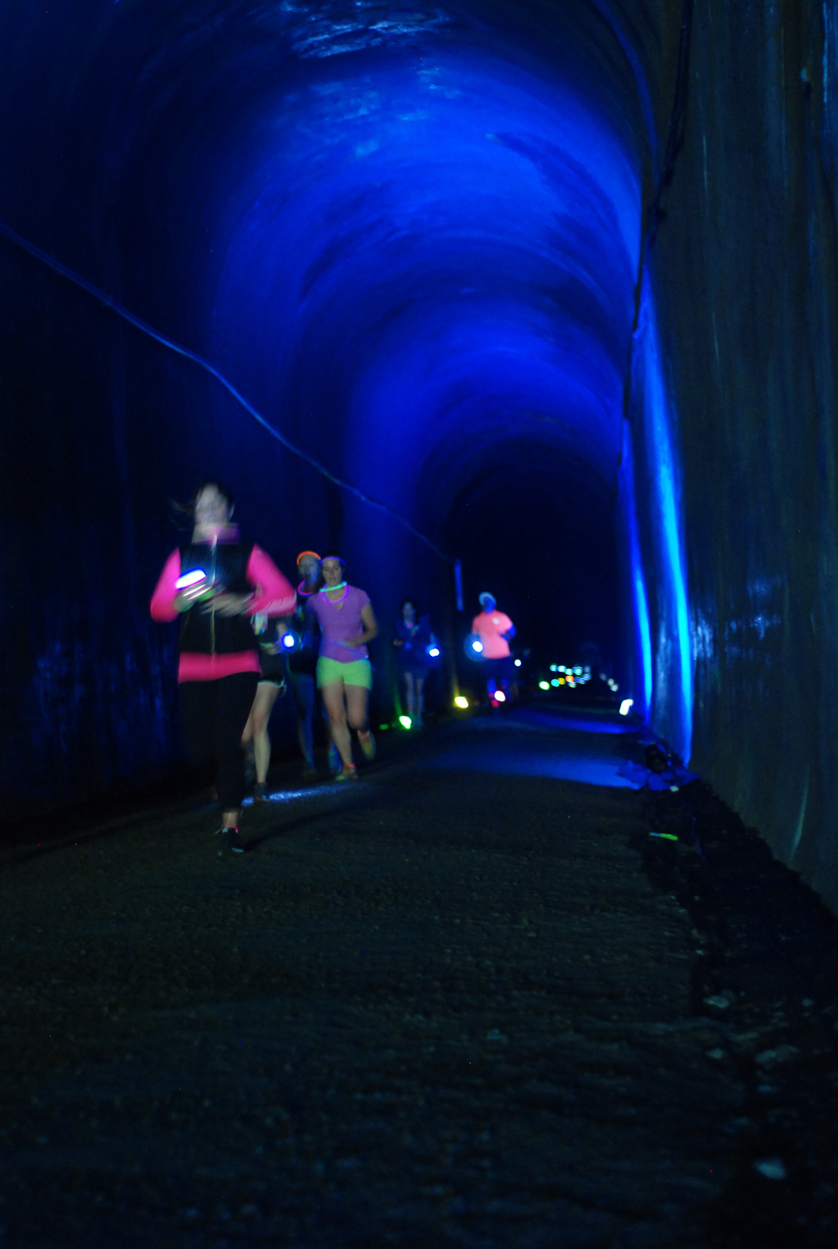 Glow Run Tunnel 5 Mile Race ARCHIVED RACE: Tunnel Vision Dawn Run