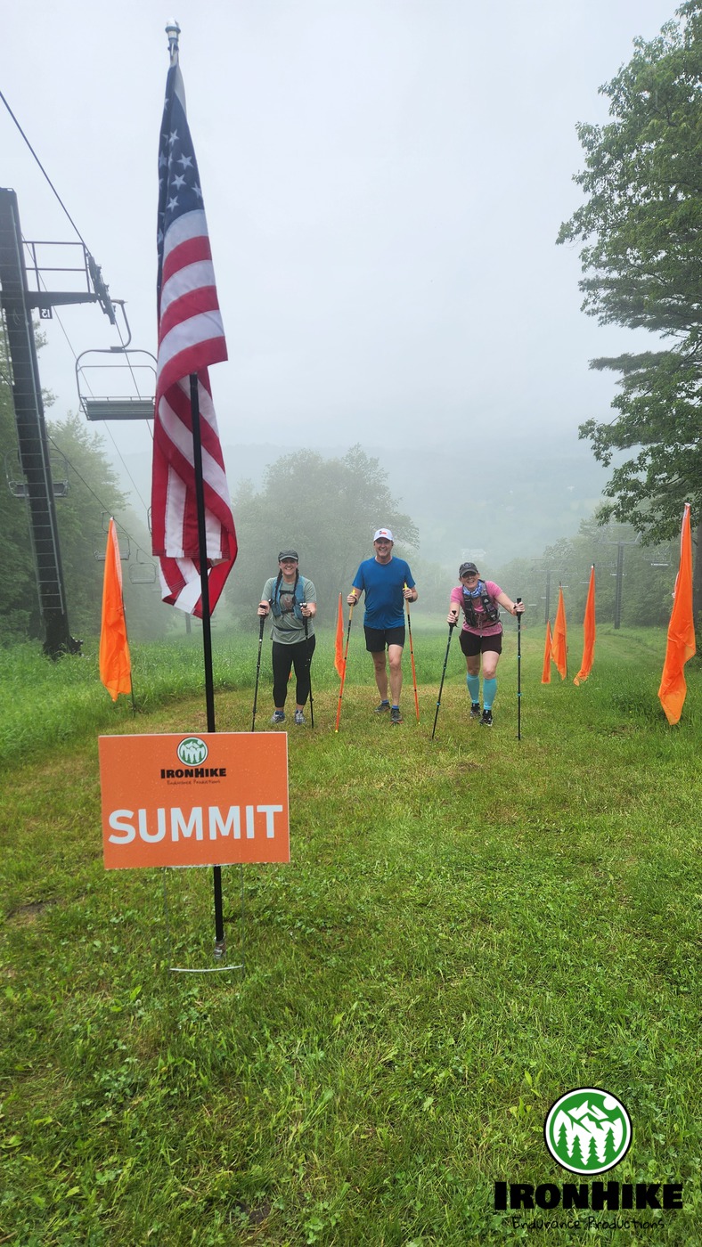 IronHike Mountain Athlete on self-powered elevation endurance Event Mohawk Mountain Spring Series