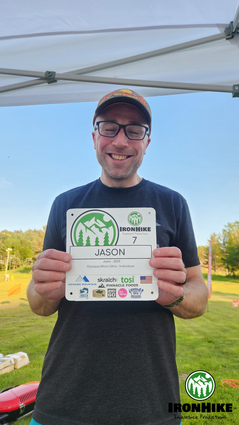 IronHike Mountain Athlete earning every descent on self-powered Everesting alternative at Mohawk Mountain CT