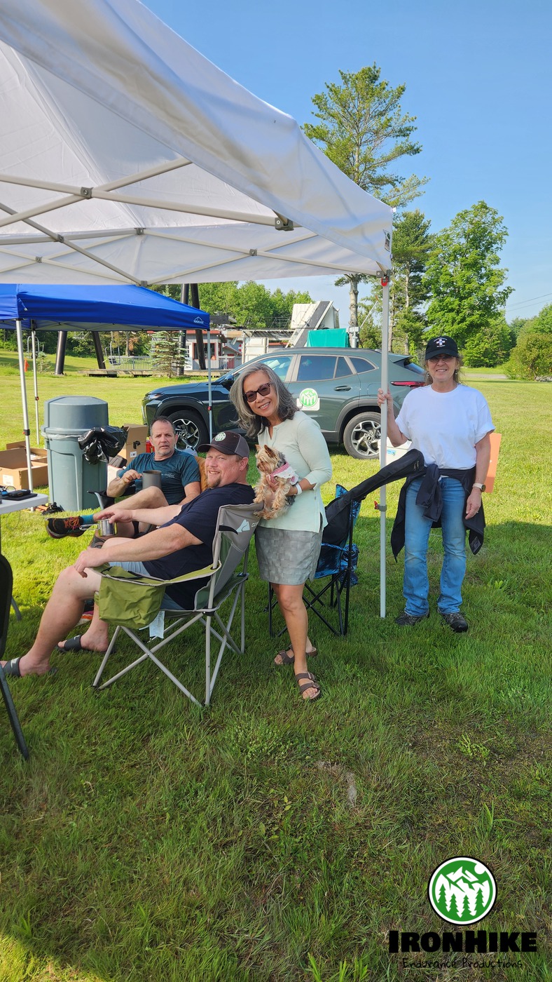 IronHike Mountain Athlete pushing personal limits on self-powered elevation endurance Event at Mohawk Mountain CT