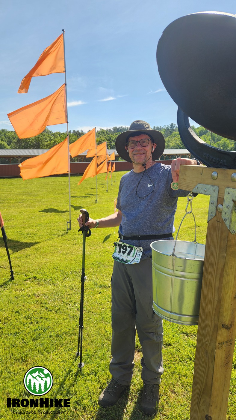 IronHike Mountain Athletes earning vertical gain on multi-day trail endurance Event Mohawk Mountain Cornwall CT