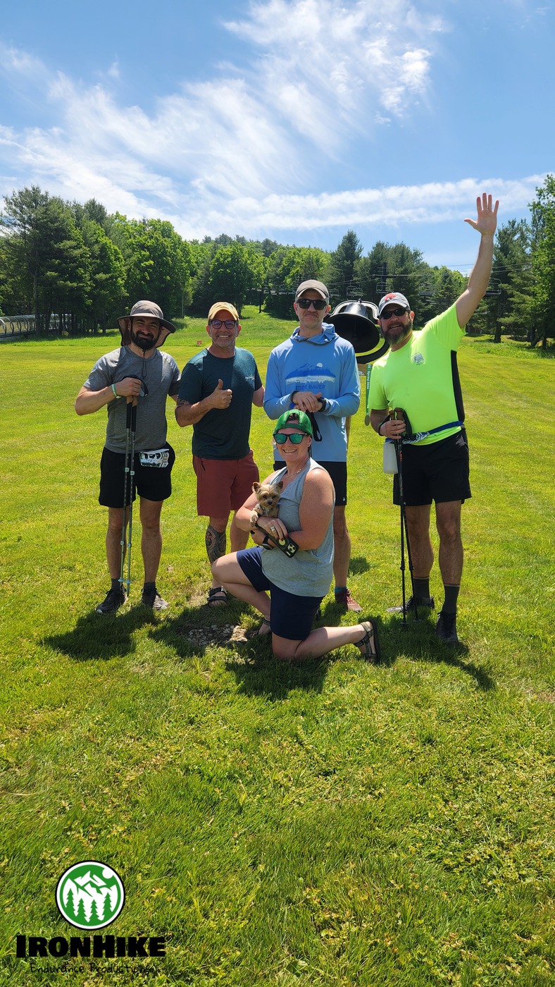 IronHike Mountain Athlete proving themselves right after elevation-based endurance Event Mohawk Mountain CT