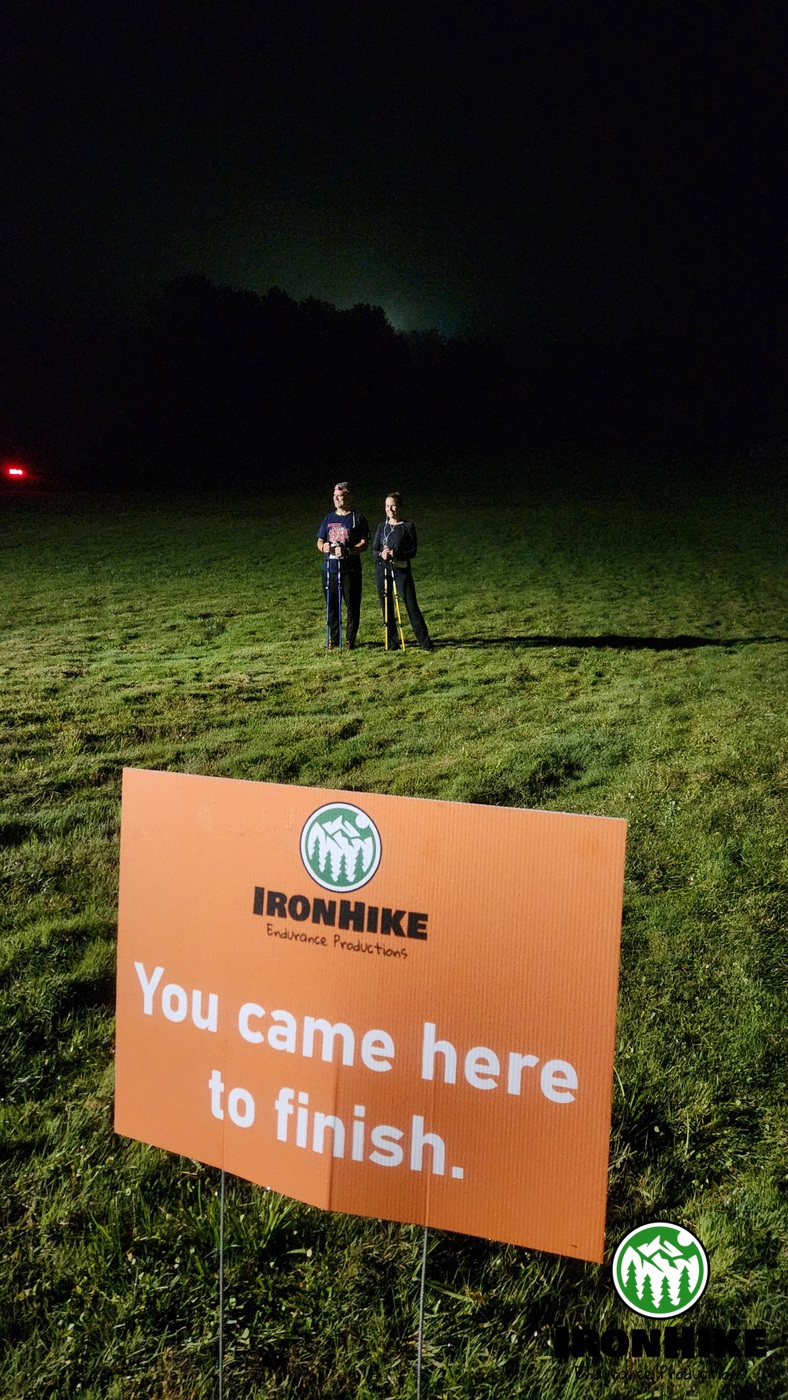 You came here to finish, IronHike Denali Endurance Event