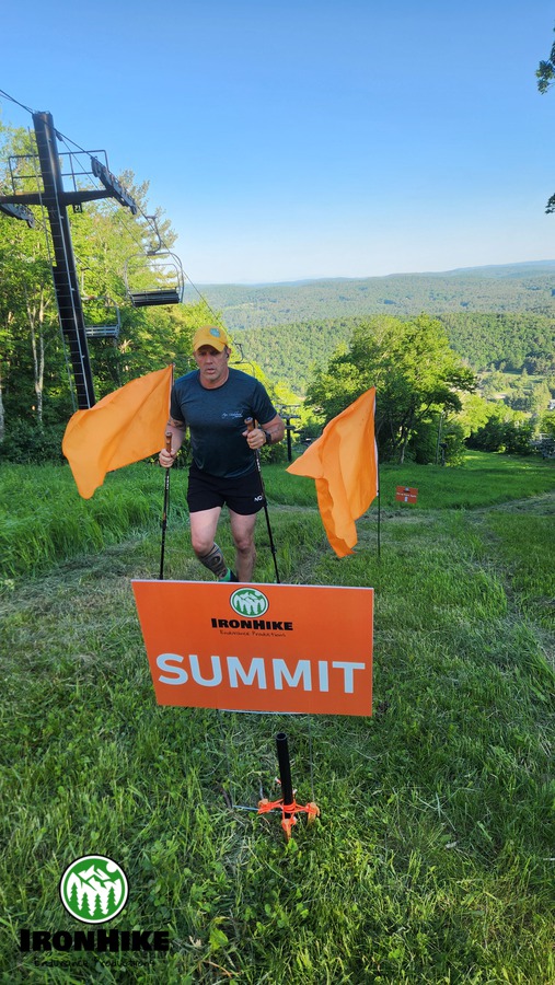 IronHike Mountain Athletes on self-powered elevation endurance Event
