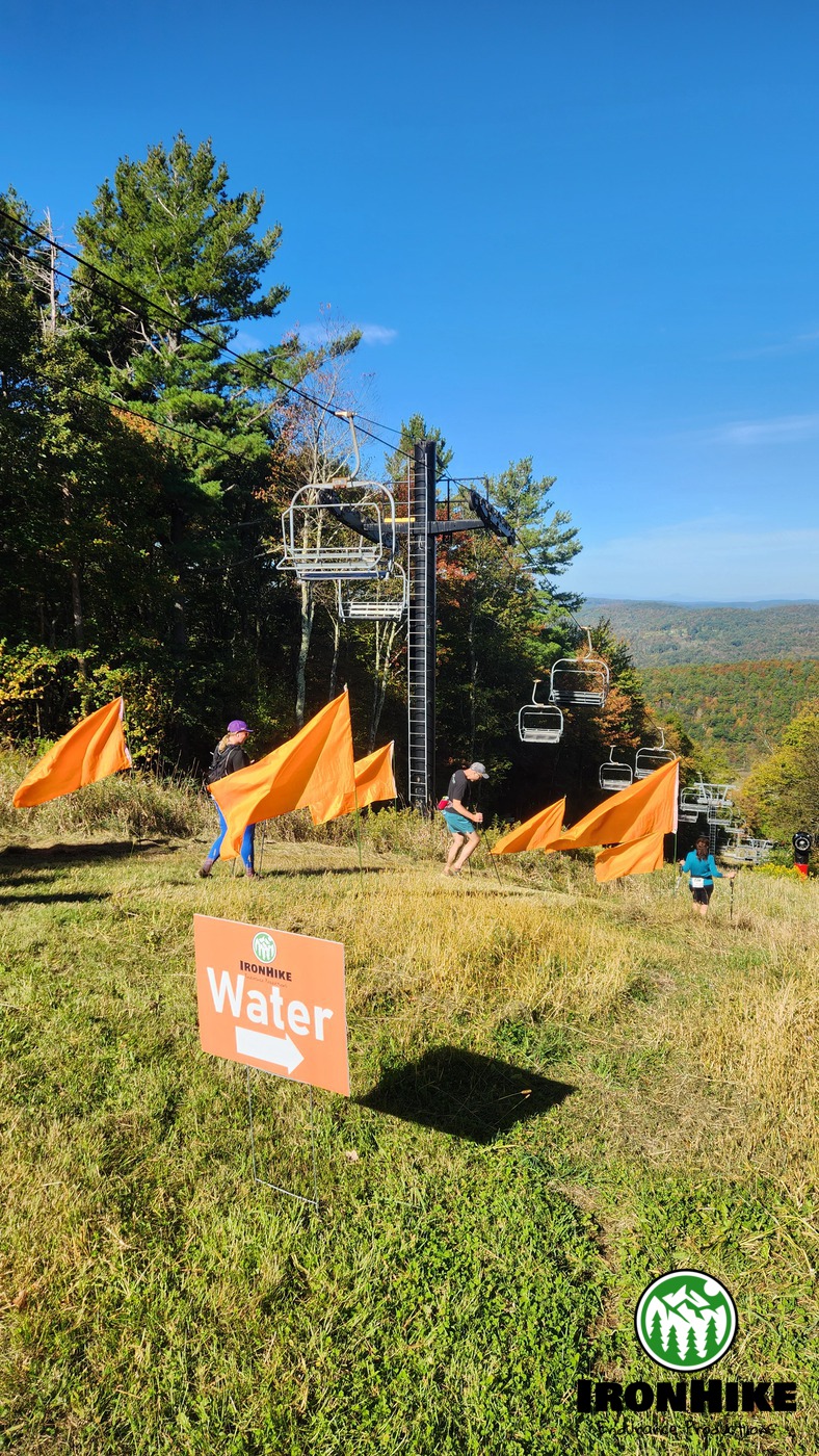 IronHikers descending on Double Kuwohi Endurance Event Mohawk Mountain Cornwall CT
