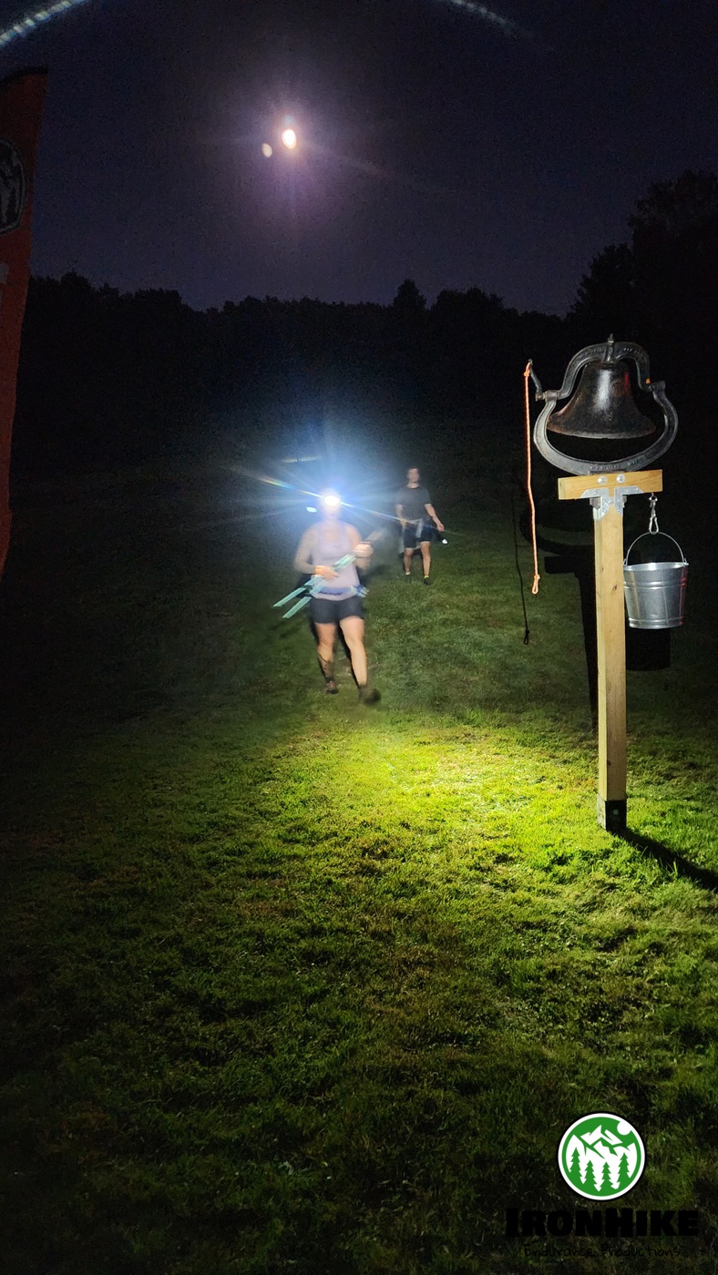 IronHike Mountain Athlete pushing personal limits on self-powered endurance Event at Mohawk Mountain CT