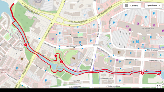 View Route in new tab