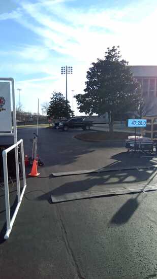 View Finish Line in new tab