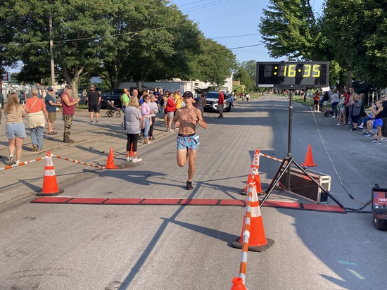 View Finish Line in new tab