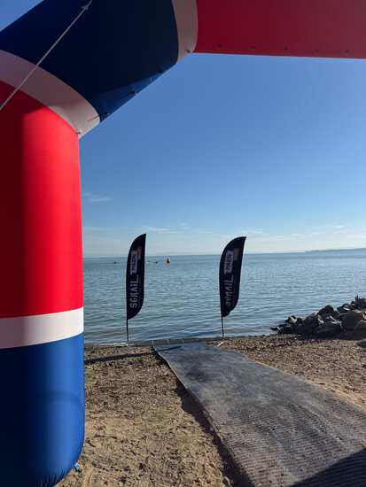 View Triathlon Start Line in new tab