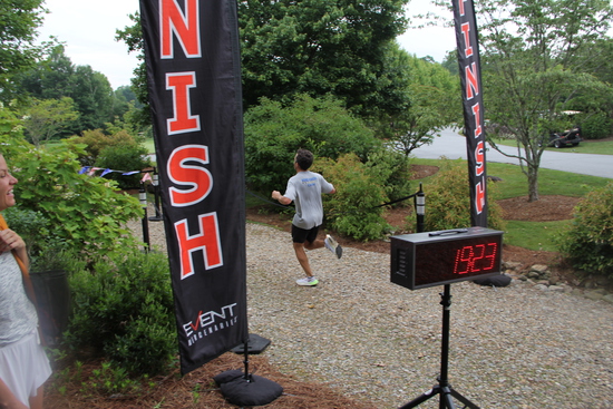 View Finish Line in new tab