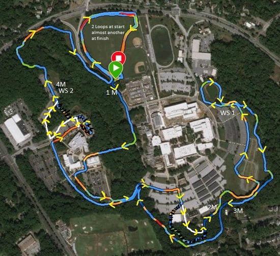 View Course Map in new tab