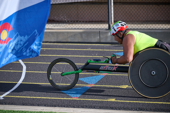 View Wheelchair Exhibition Race in new tab