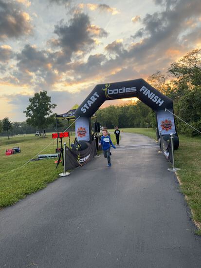 View Finish Line in new tab