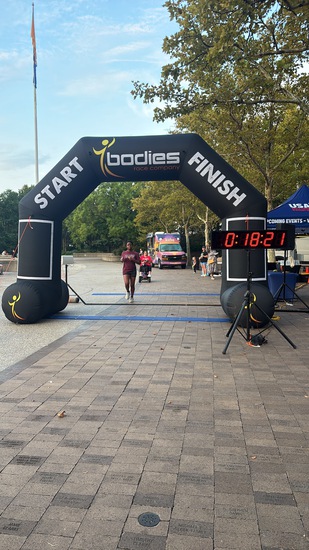 View Finish Line in new tab