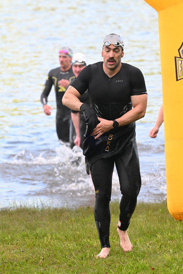 View Triathlon - Swim Finish in new tab