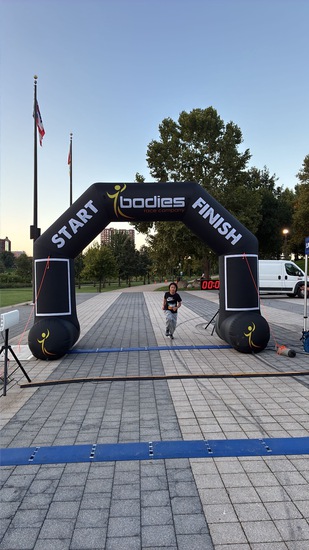 View Finish Line in new tab