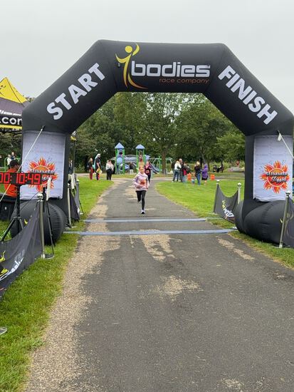 View Finish Line in new tab