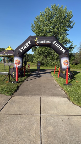 View Finish Line in new tab