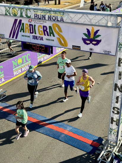 View 2026 Gulf Coast Bank Mardi Gras 10K/5K presented by Councilman Liljeberg - District 5 in new tab