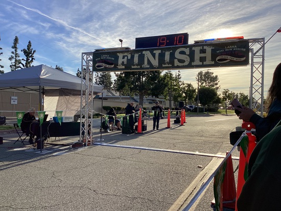 View Finish Line in new tab