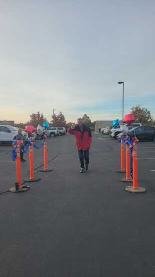 View Finish Line in new tab