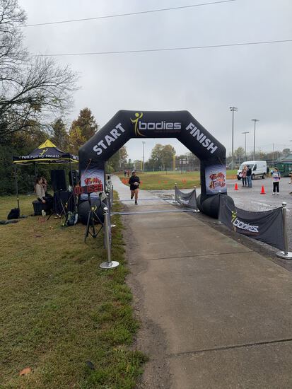 View Finish Line in new tab