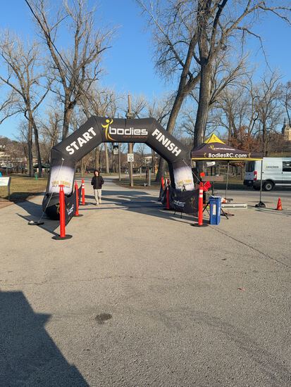 View Finish Line in new tab