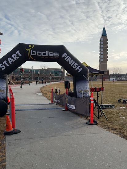 View Finish Line in new tab