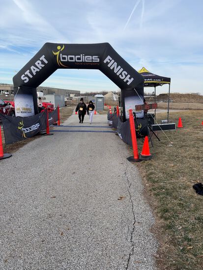 View Finish Line in new tab