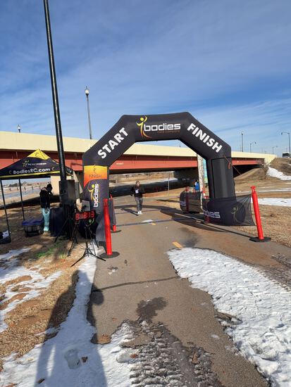 View Finish Line in new tab