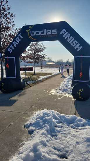 View Finish Line in new tab