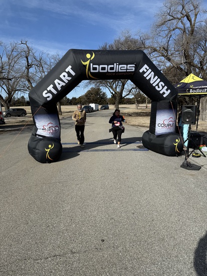 View Finish Line in new tab