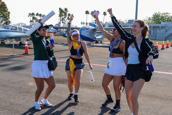 View Finish Line in new tab