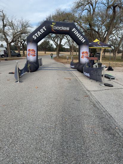 View Finish Line in new tab