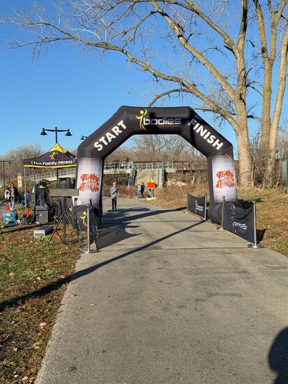 View Finish Line in new tab