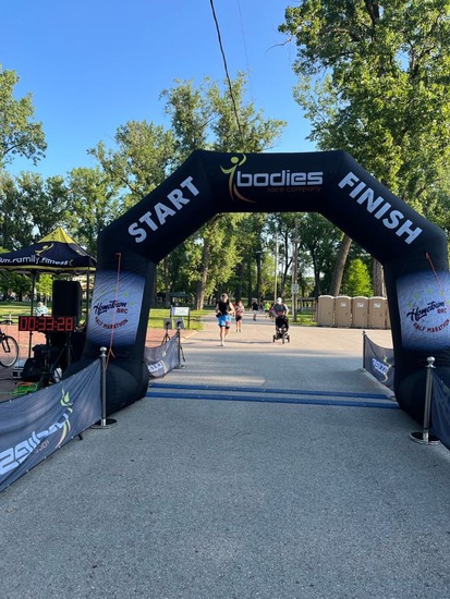 View Finish Line in new tab