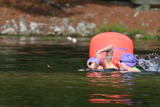View Sprint Triathlon Swim Race and Finish in new tab