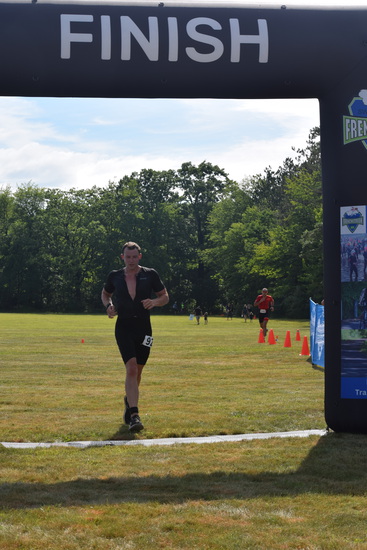 View Sprint Triathlon Finish in new tab