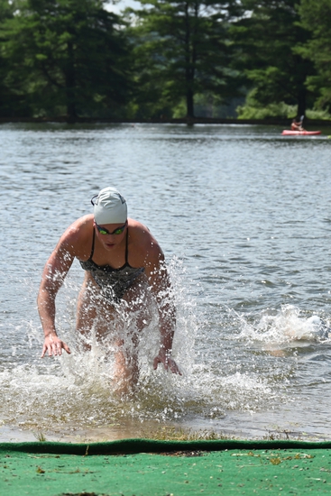 View 1600m Swim Race Finish in new tab
