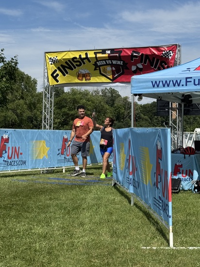 View Finish Line in new tab
