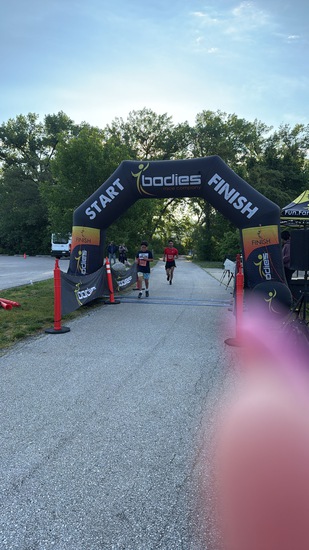 View Finish Line in new tab
