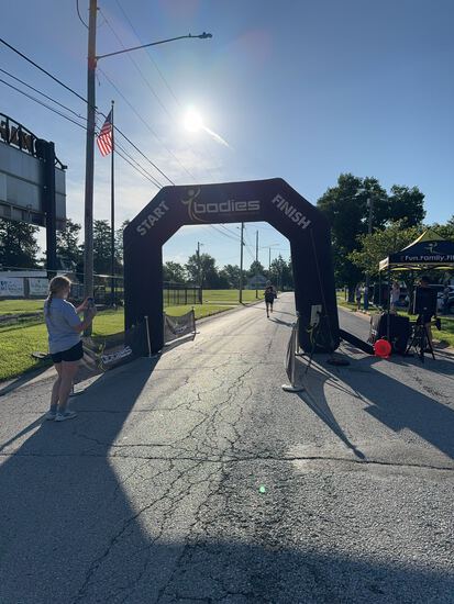 View Finish Line in new tab