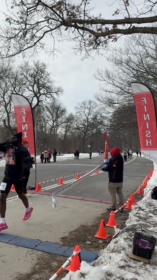 View Finish Line in new tab