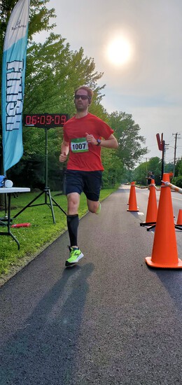 View Finish Line in new tab