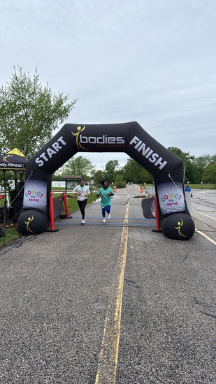 View Finish Line in new tab