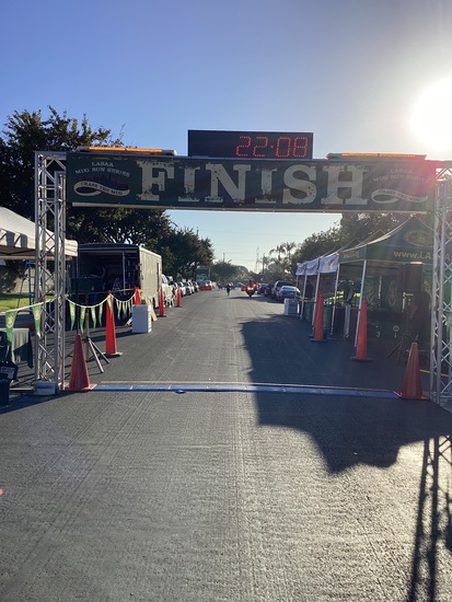 View Finish Line in new tab