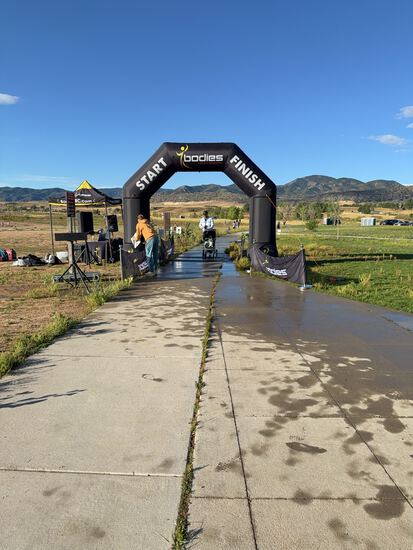 View Finish Line in new tab