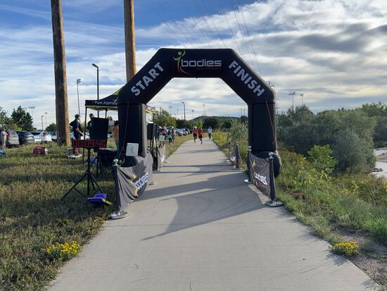View Finish Line in new tab